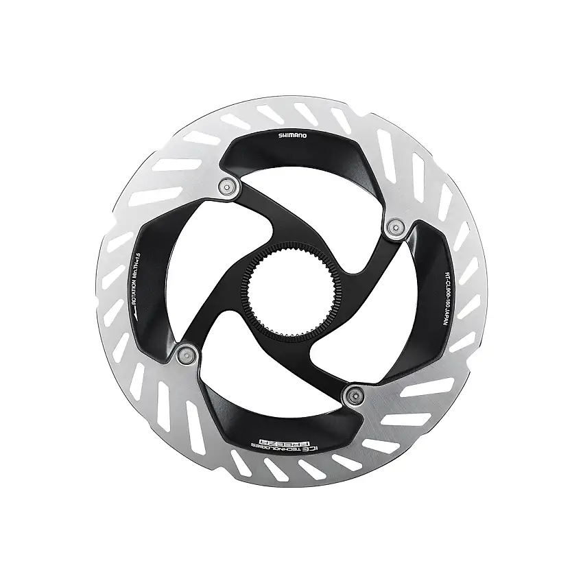 Bromsskiva Shimano RT-CL900 Dura-Ace 160mm CL Ice-Tech Freeza extern låsring