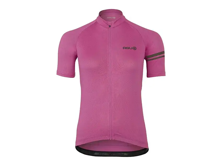 AGU CORE Essential Jersey cykeltröja kortärmad electric fuchsia dam