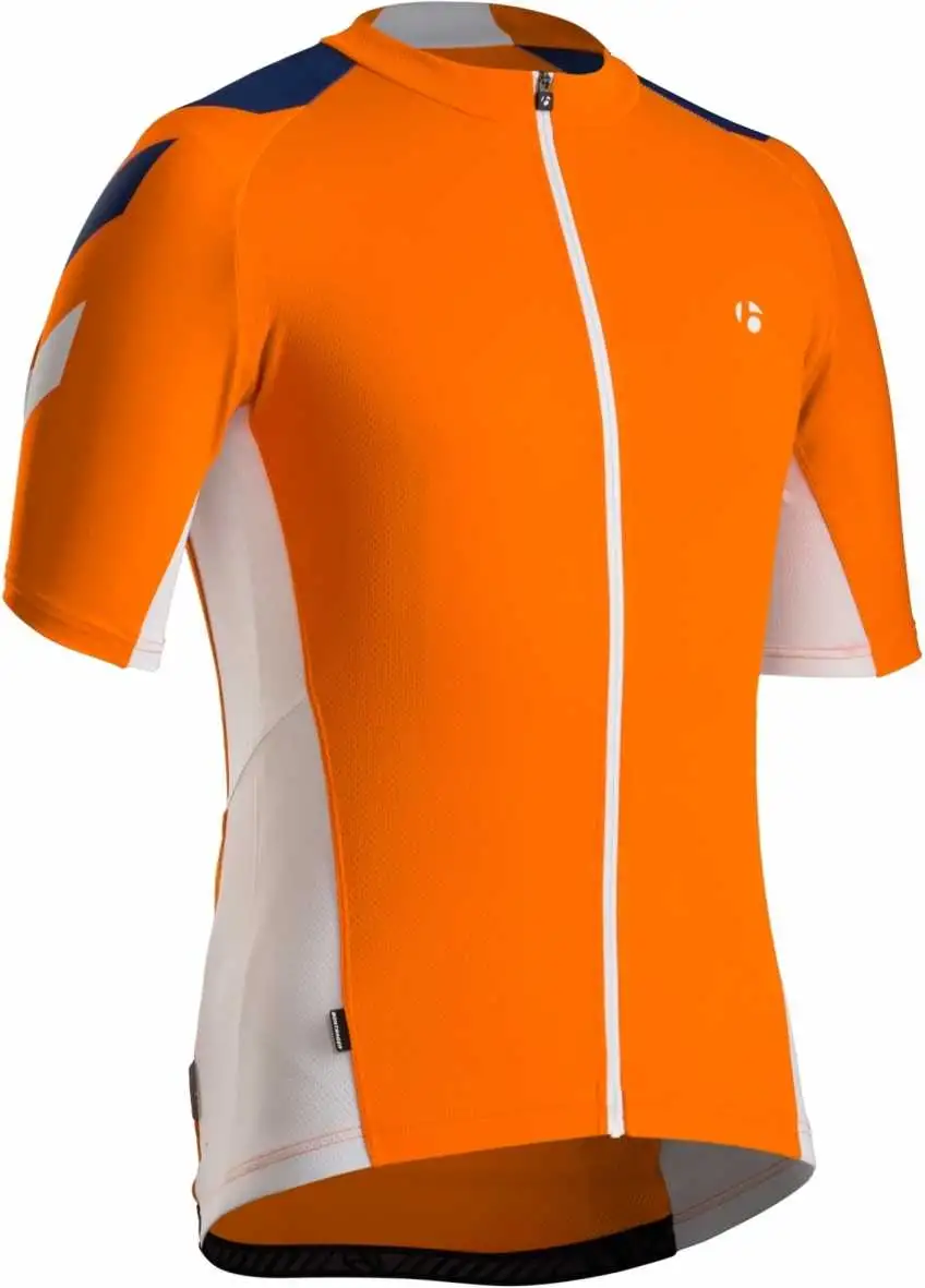 Tröja Bontrager Race kort ärm orange/blå/vit
