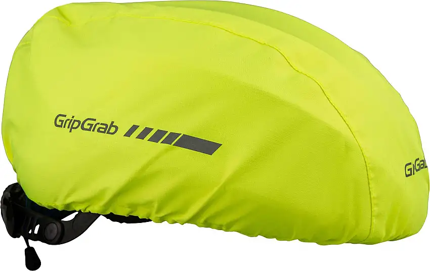 GripGrab Vattentätt Hjälmöverdrag Yellow Hi-Vis OneSize