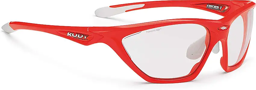 Cykelglasögon Rudy Project Firebolt fotokromatisk red fluo