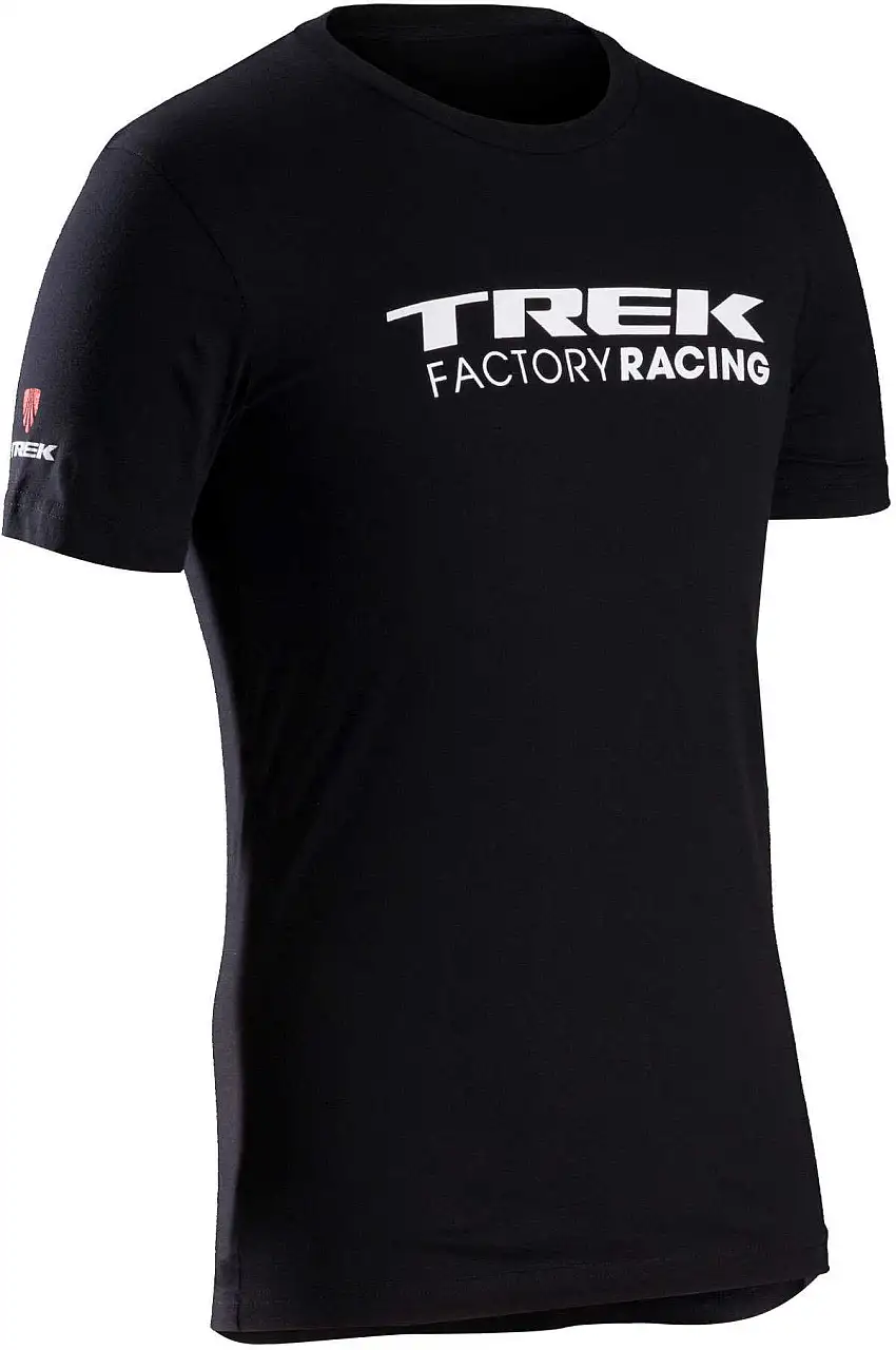 T-Shirt Trek Factory Racing kort ärm svart