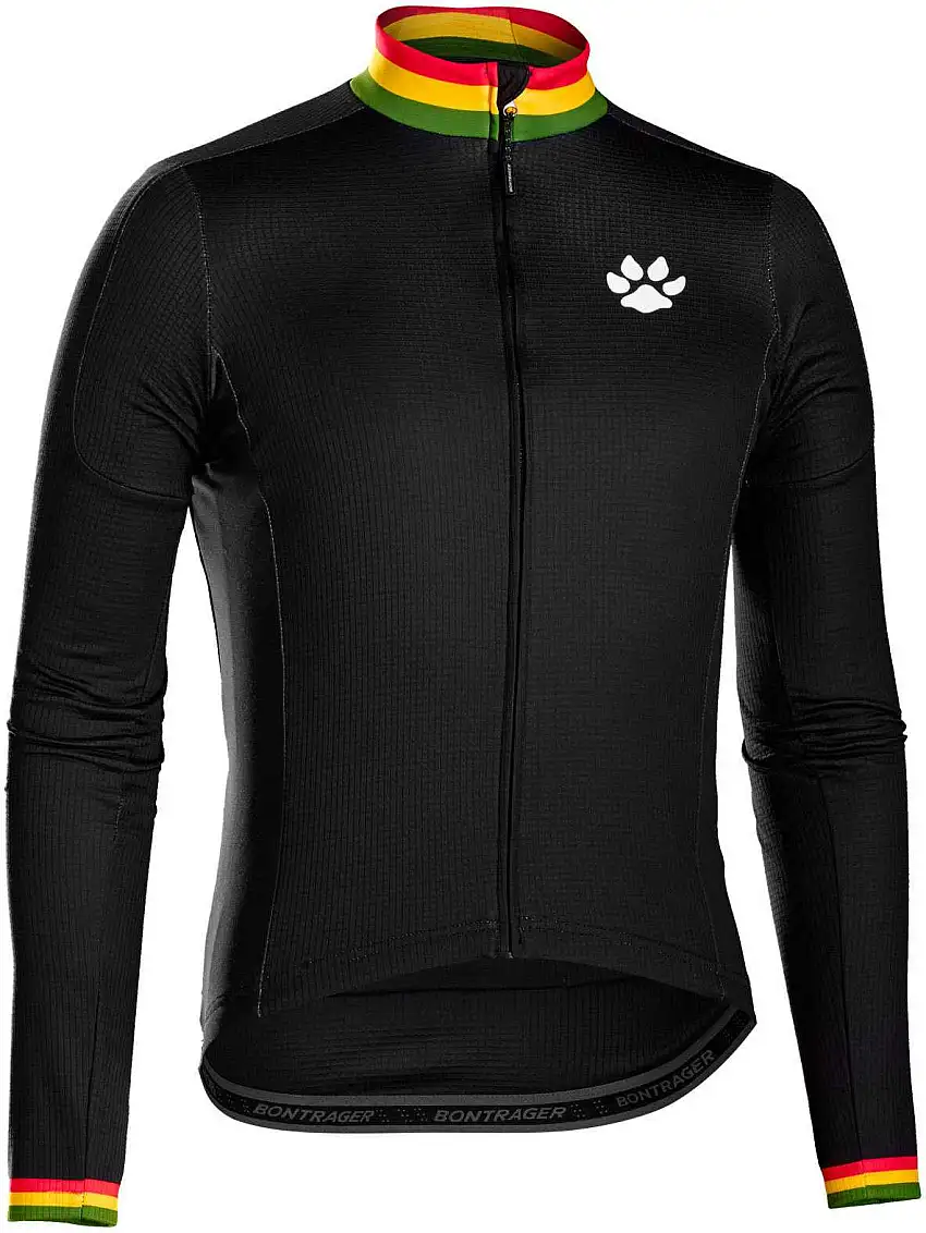 Tröja Bontrager Specter Thermal lång ärm svart/rasta