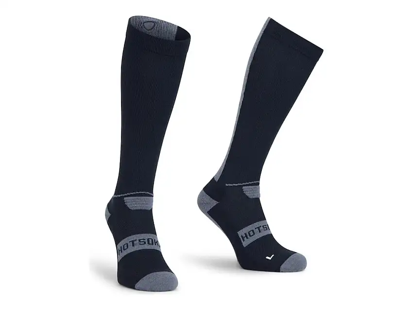 SpatzWear HOTSOKZ cykelstrumpor merino svart