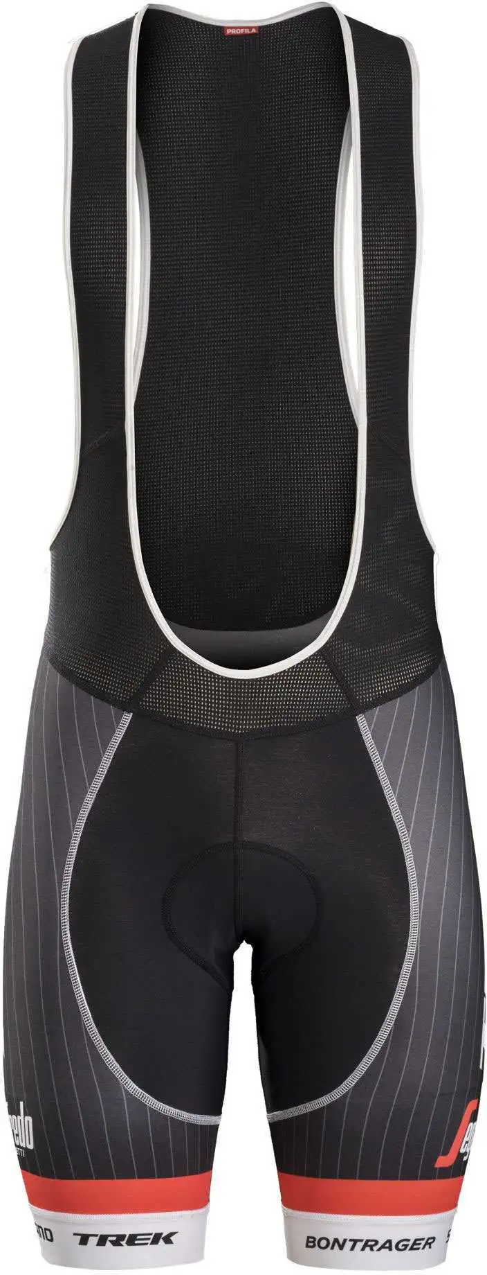 Bib Shorts Trek-Segafredo Replica svart/vit/röd