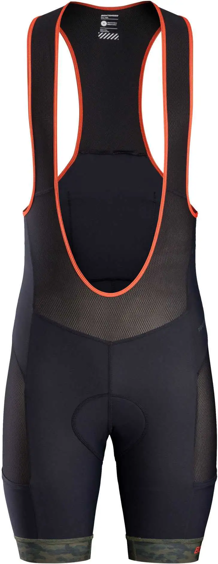 Bib Shorts Bontrager Troslo svart/grön/orange