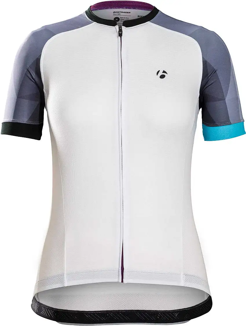 Tröja Bontrager Sonic kort ärm dam vit