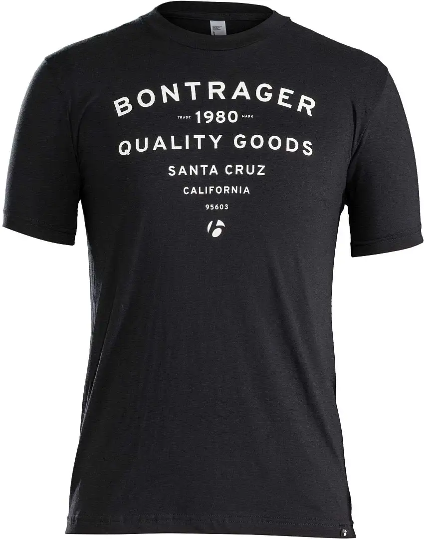T-Shirt Bontrager Type kort ärm svart