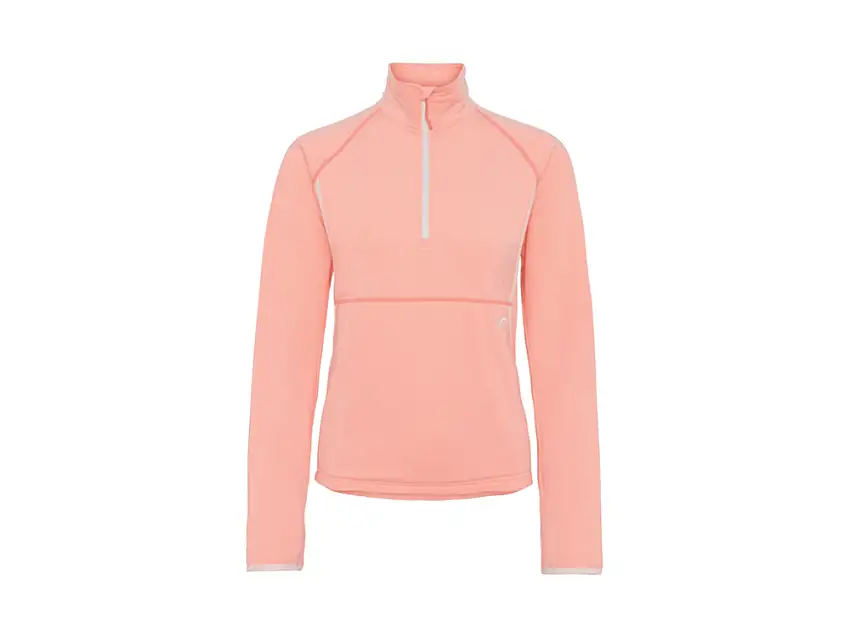 Kari Traa Mika Half-Zip fleece orange dam