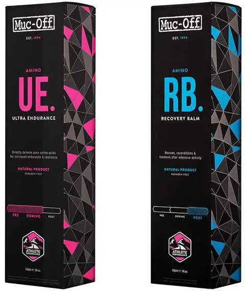 Hudvårdskit Muc-Off Ultra Endurance och Recovery Balm 2 x 150 ml