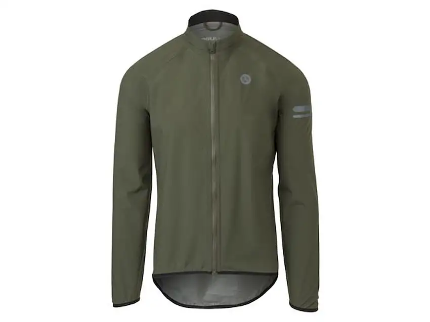 AGU Essential regnjacka forest green herr