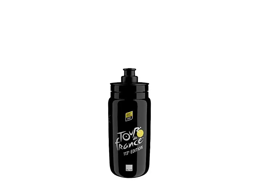 Elite Fly teams 2026 vattenflaska 550 ml Tour de France black map