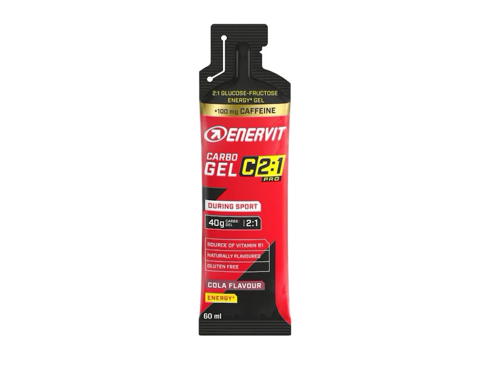Enervit C2:1 Carbo Gel cola med koffein 60 ml