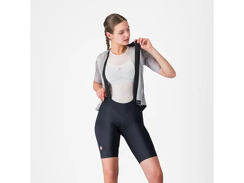 Castelli Prima 2 DT bibshorts svart dam