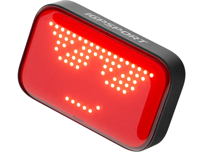 iGPSPORT Expression baklampa med display 30 Lumen