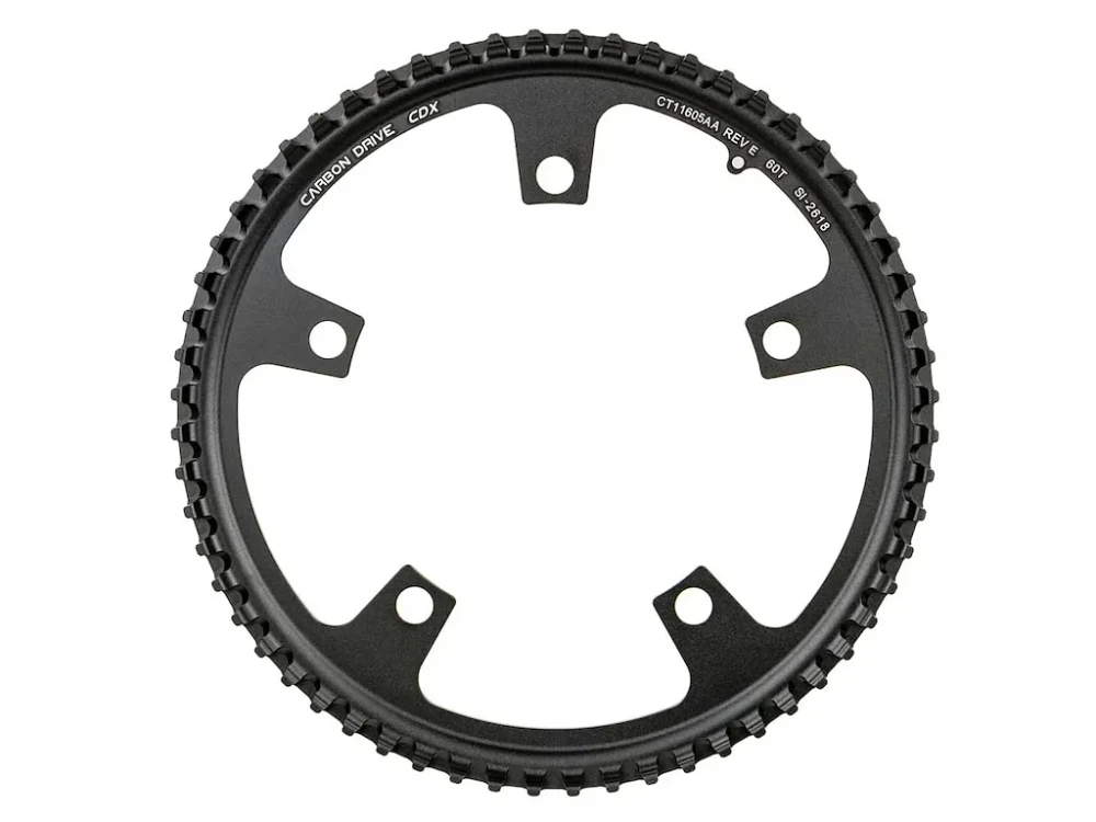 Gates CDX framdrev 60T till remdrift BCD 130 mm singlespeed
