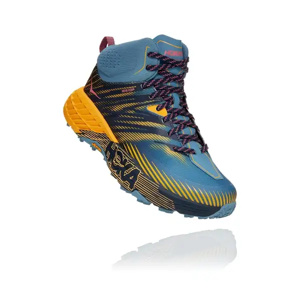 Vandringskänga Hoka One One W Speedgoat Mid 2 GTX Provincial Blue