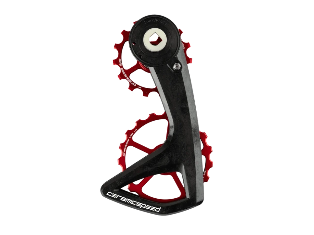CeramicSpeed OSPW RS 5-Spoke SRAM Force E1 och Rival E1 röd