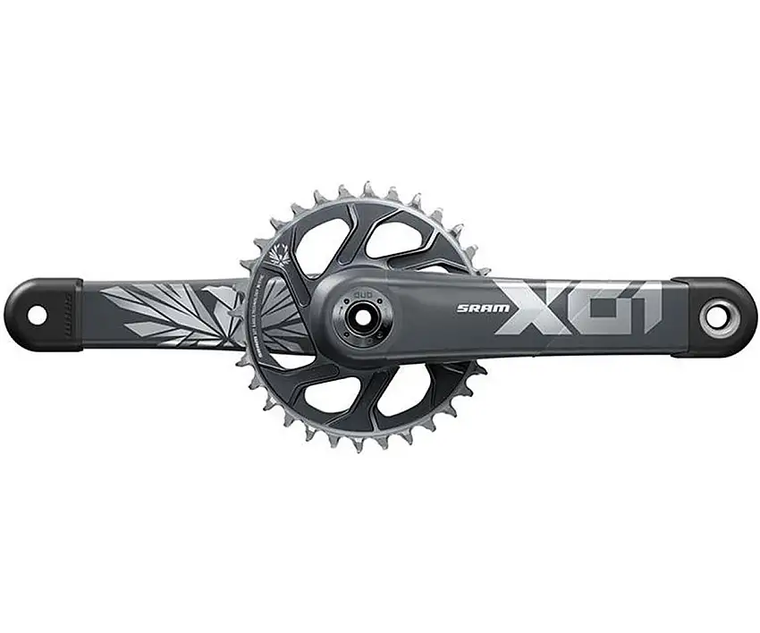Vevparti SRAM X01 Eagle Boost DUB 32T 175 mm 52,0 mm CL DM 1x12-Växlar X-sync 2 Svart