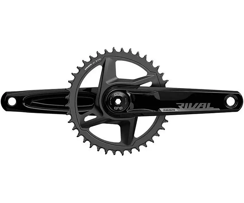 Vevparti SRAM Rival AXS 1 Wide DUB Wide 46T 165 mm 47,5 mm DM 12-Växlar