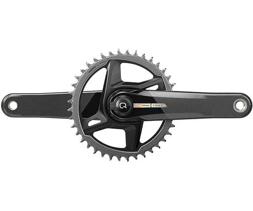 Wattmätare SRAM Vevparti Force 1x AXS Wide DUB Wide 175 mm 47,5 mm CL 40T DM 12-Växlar Spindle power measurement