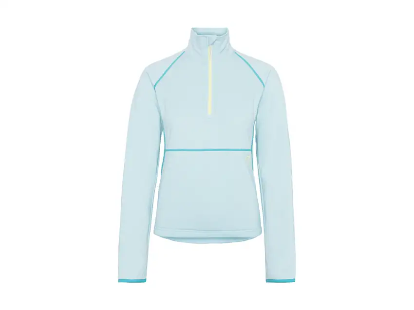 Kari Traa Mika Half-Zip fleecetröja blå dam