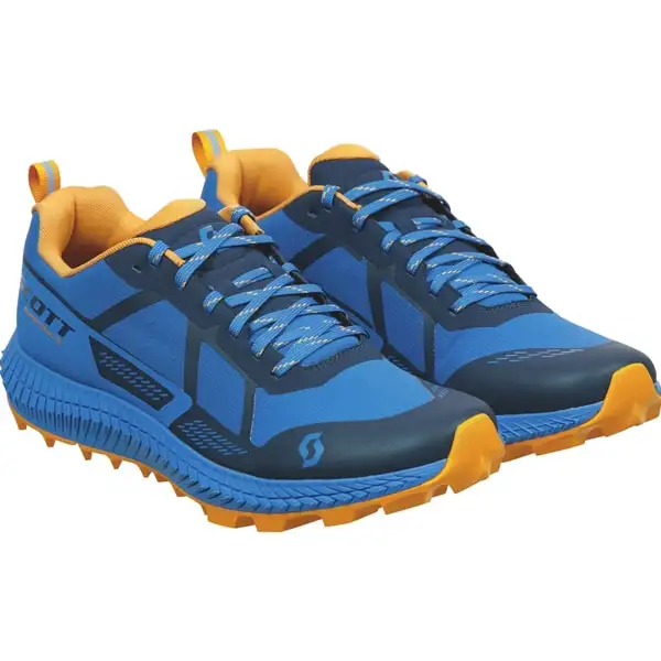 Löparskor Scott Supertrac 3 Storm Blue/Bright Orange