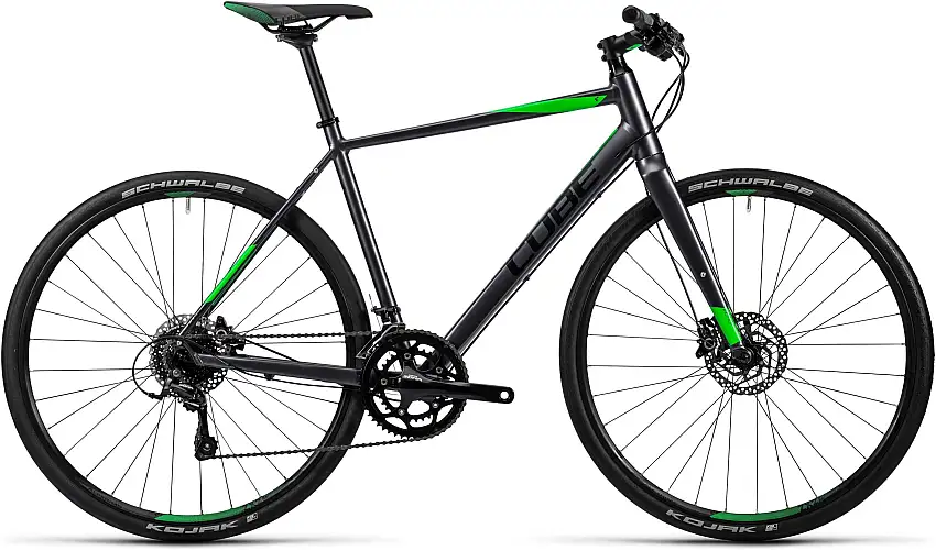 Cube SL Road Pro grå/svart/grön