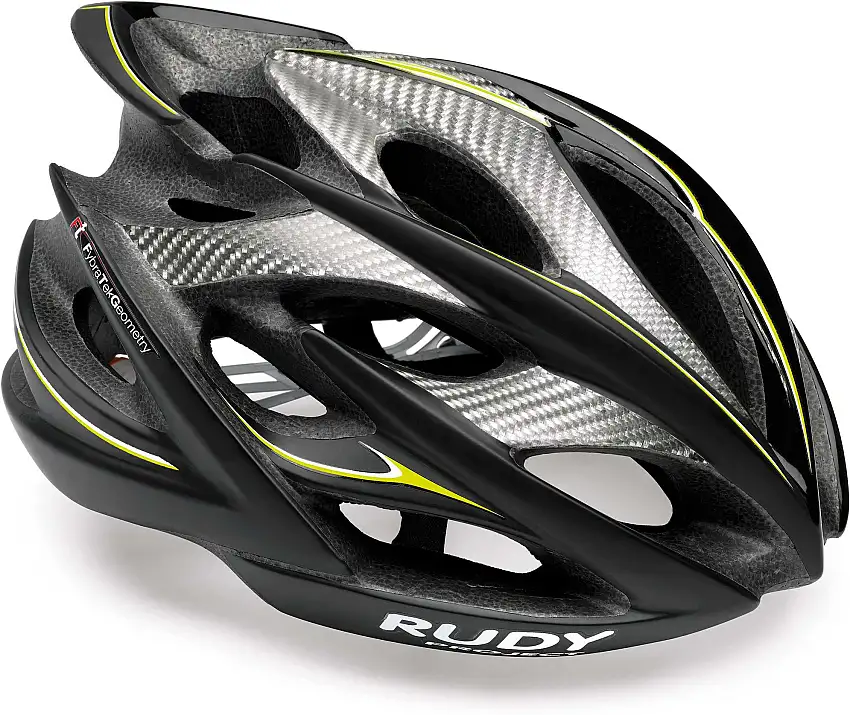 Cykelhjälm Rudy Project Windmax svart/hi-vis gul