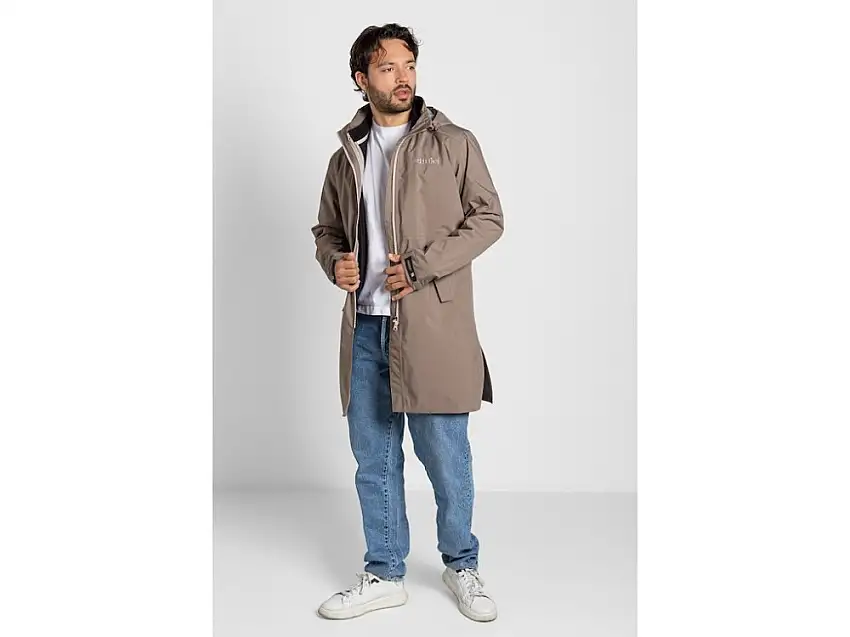 Dirtlej Weathershield regnjacka dark dust unisex