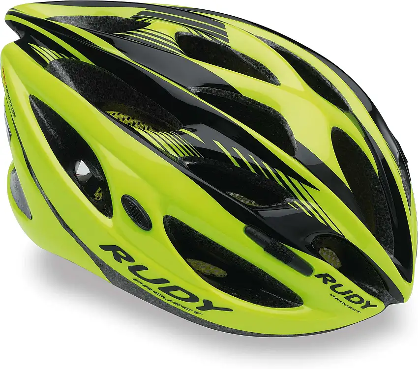 Cykelhjälm Rudy Project Zumax hi-vis gul/svart