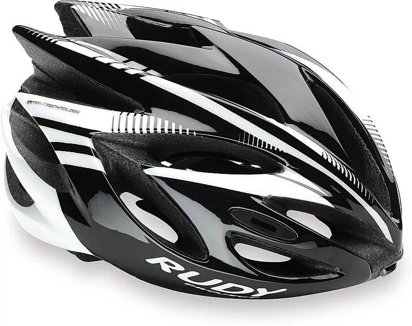 Cykelhjälm Rudy Project Rush svart/vit