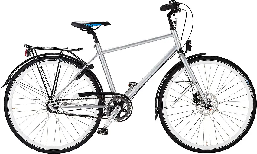 Skeppshult Ung 26" 3-växlad slipad silver