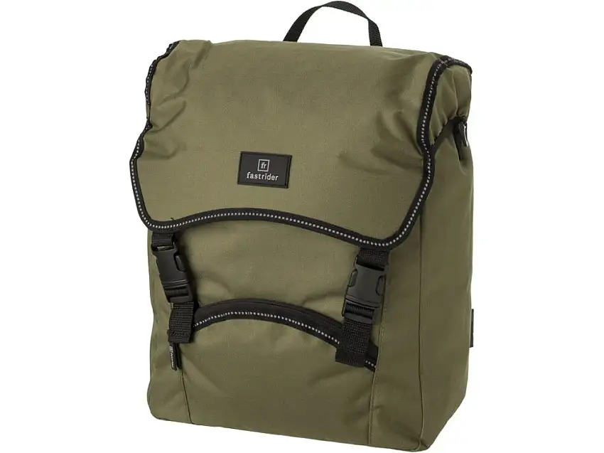 FastRider Unibag Traffic single cykelväska 14L army green