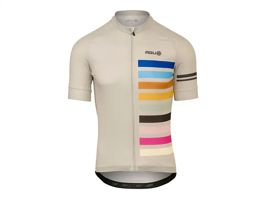 AGU Essential Rainbow kortärmad cykeltröja sustained grey herr