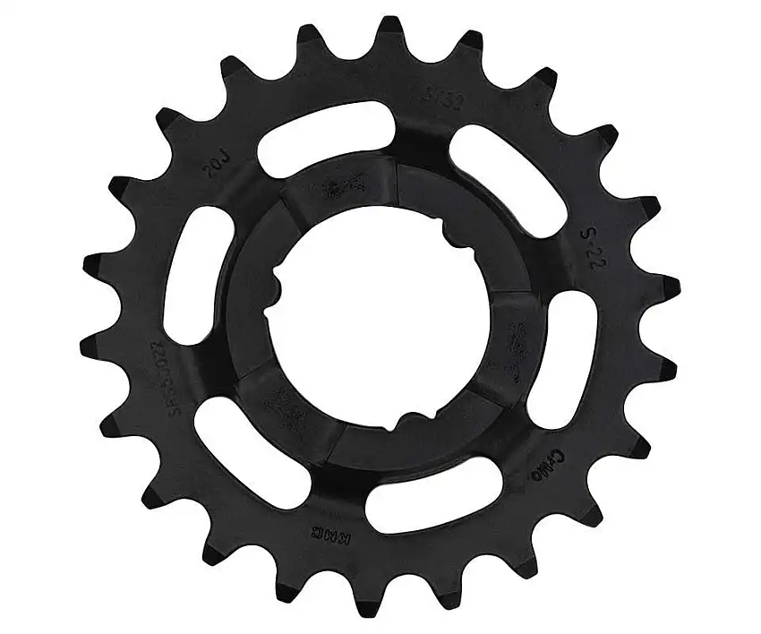 Bakdrev KMC Elcykel för Shimano 22T 1/8"