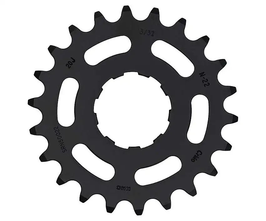 Bakdrev KMC Elcykel för Enviolo 22T 3/32"