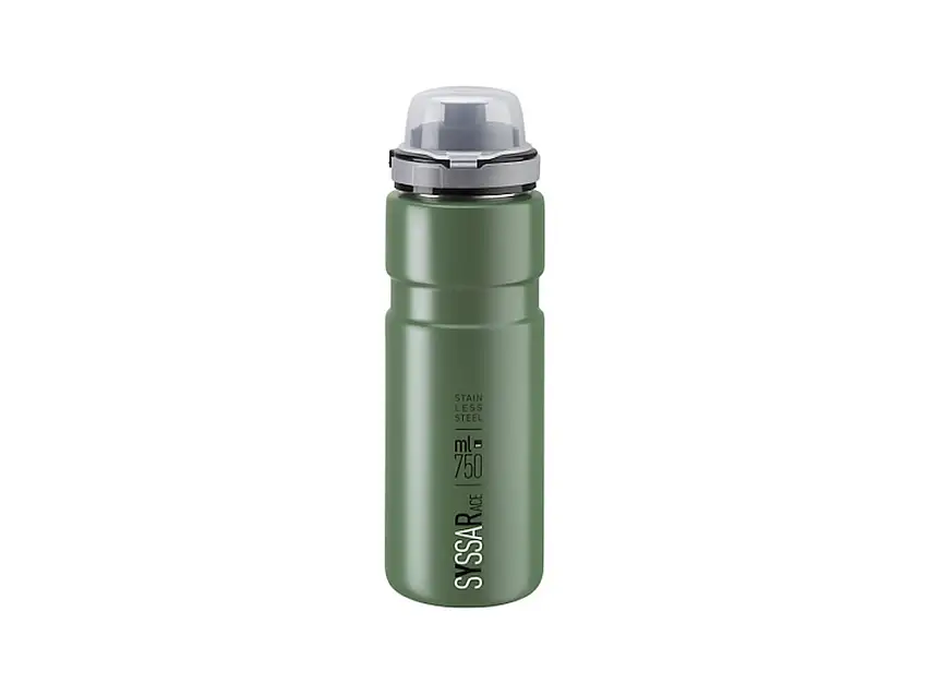 Elite Syssa Race vattenflaska 750ml mattgrön