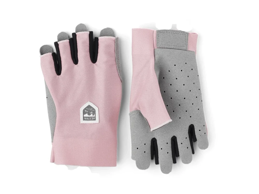 Hestre Ventair cykelhandskar korta fingrar rosa