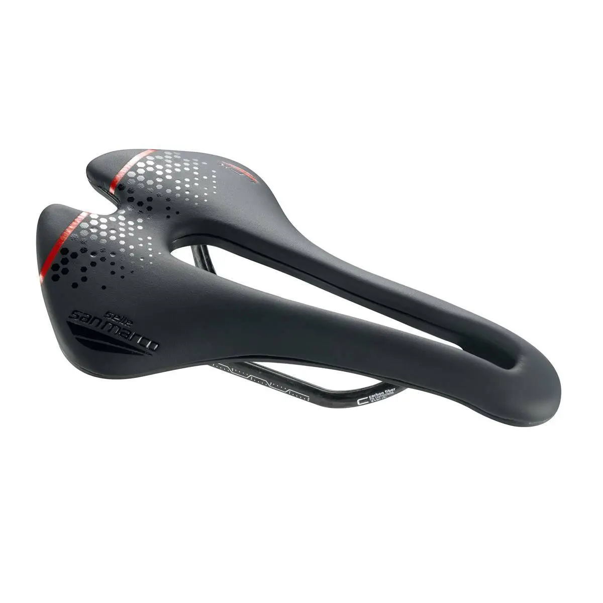 Sadel Selle San Marco Aspide Short Open-Fit Carbon FX
