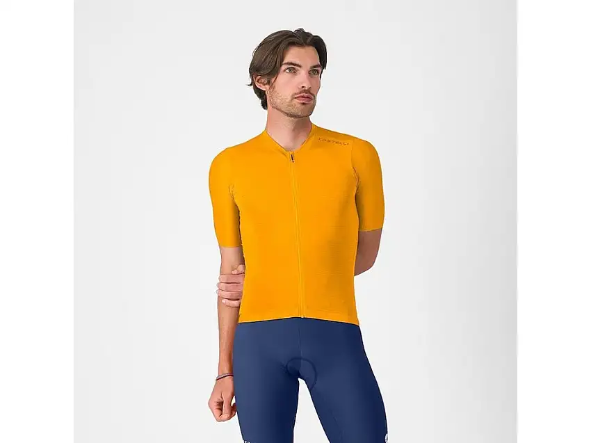 Castelli Espresso 2 cykeltröja kortärmad vivid orange herr