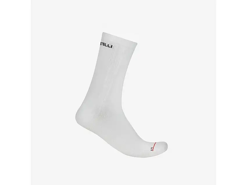Castelli Aero Race Pro 20 cykelstrumpor vit