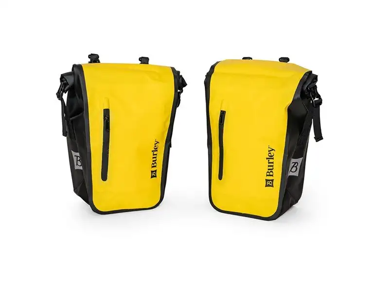 Väskor Burley Pannier Set Double Pannier Bags Gul/Svart