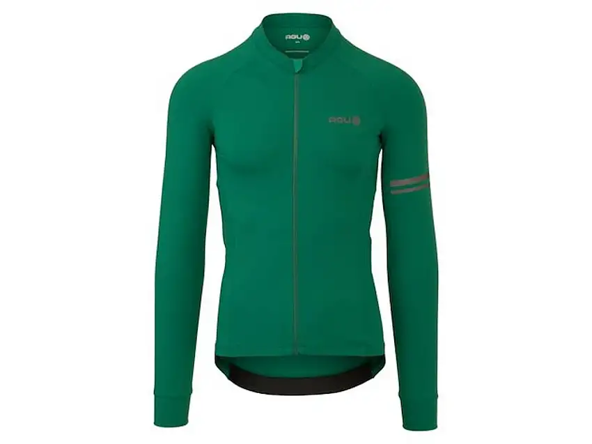 AGU Performance Solid långärmad cykeltröja mystic green herr