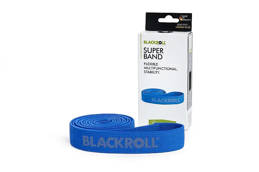 Super Band Blackroll Blå