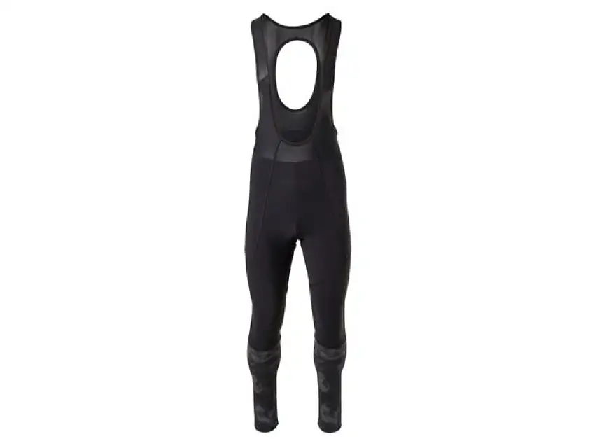 AGU Essential Bibtights Hi-Vis Svart Med Inlägg