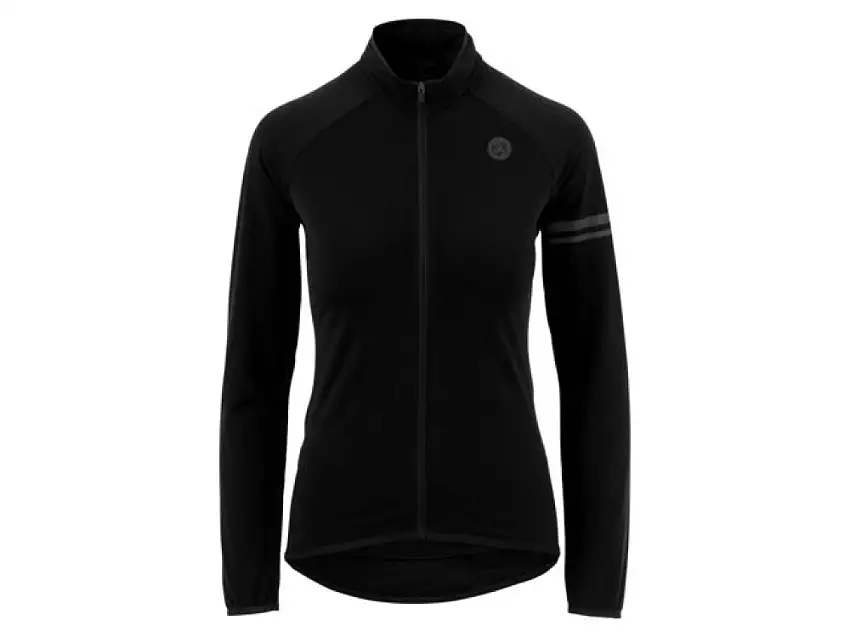 AGU Essential Thermo Långärmad Cykeltröja Till Kvinnor Svart
