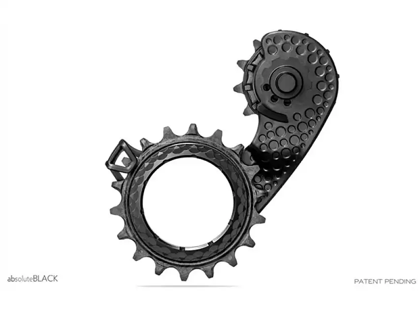 AbsoluteBlack HOLLOWcage Rulltrissor SRAM AXS Road Svart