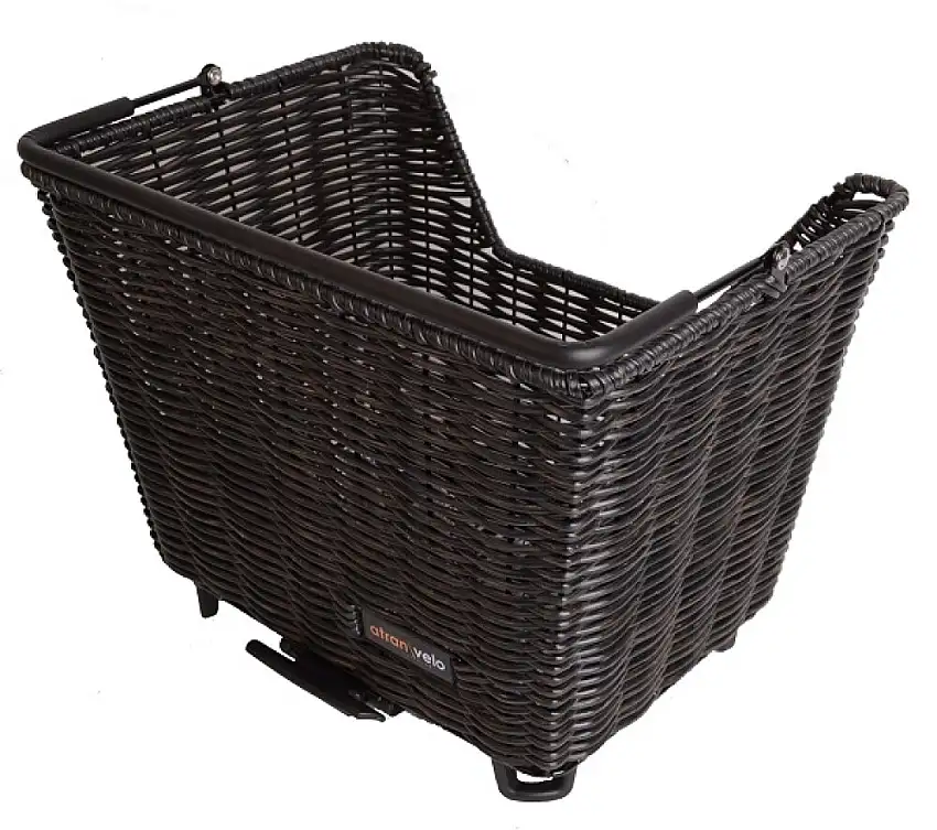 Atran Velo Picnic AVS cykelkorg svart rattan