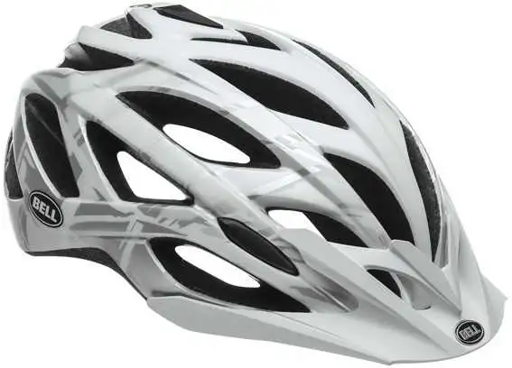 Cykelhjälm Bell Sequence matte white/silver burnout
